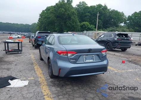 2021 Toyota Corolla Le из США, поврежденный, VIN 5YFEPMAE7MP205748